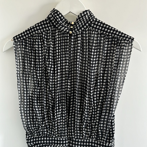 Shona Joy Black and White Mini Dress - Picture 8 of 11